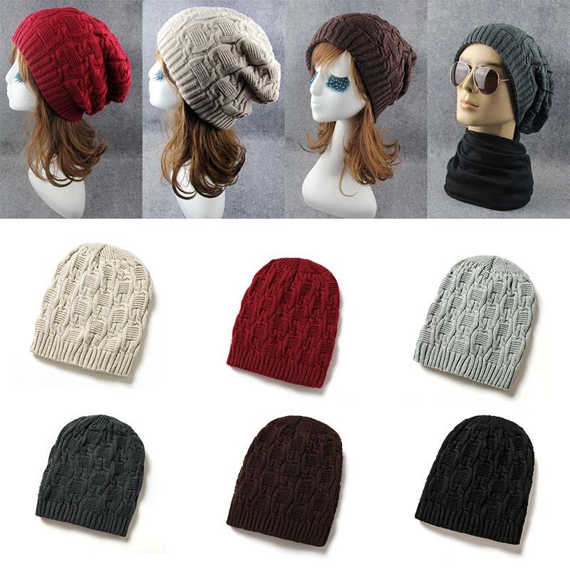 Cozy Unisex Knitted Winter Beanie Hat For Stylish And Warm Cold-weather Wear