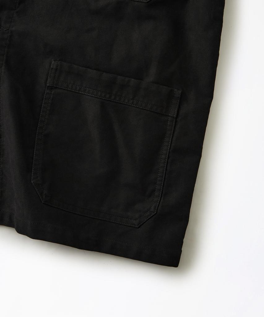 Outstanding [Mut Lab] Moleskin French Work Jacket_Black
