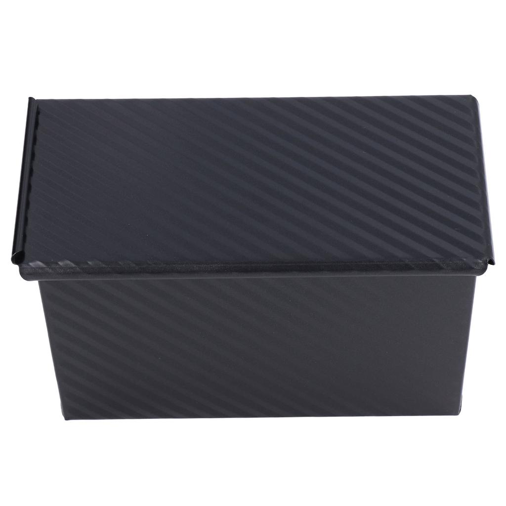 Carbon Steel Baking Loaf Pan Prevent Stick Easy Demoulding Bread Toast Mould with Lid for Baking
