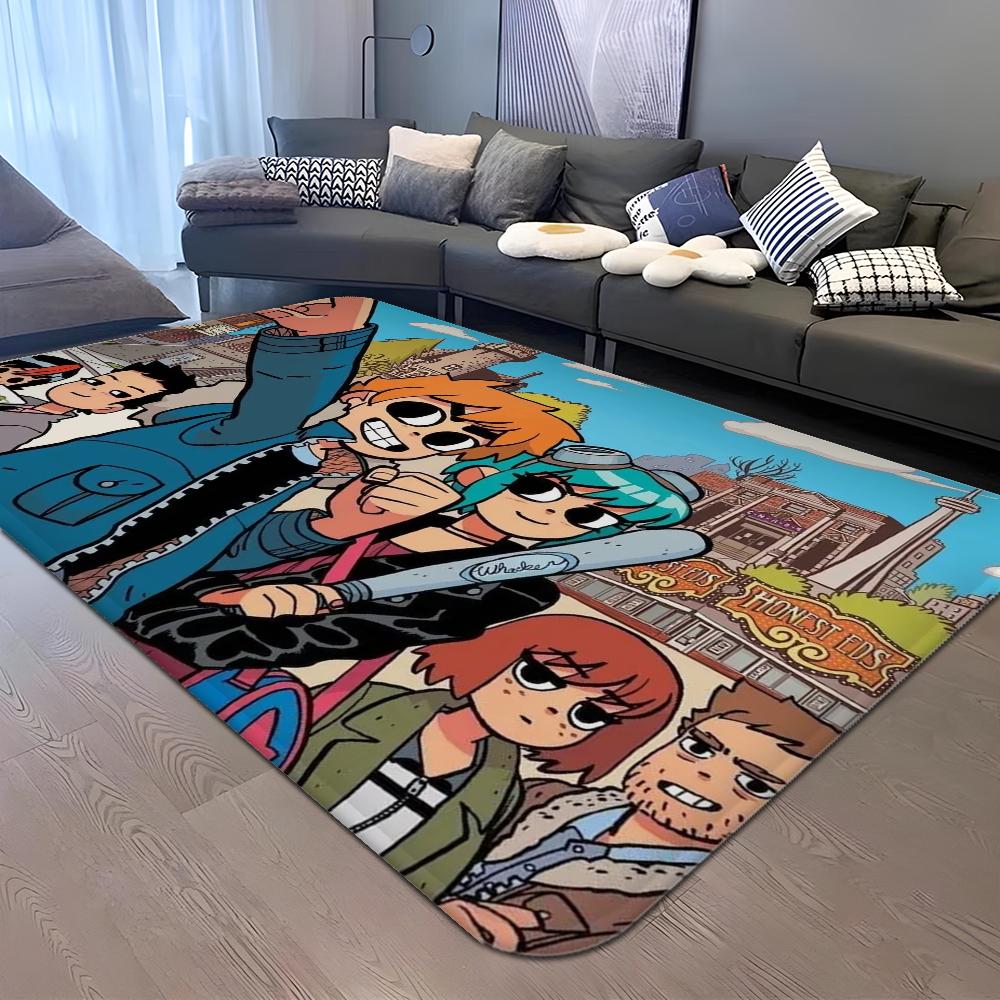Scott Pilgrim Entrance Door Mat Nordic Style Home Doormat Bathroom-Toilet Mats Bedroom Hotel Decor Mat