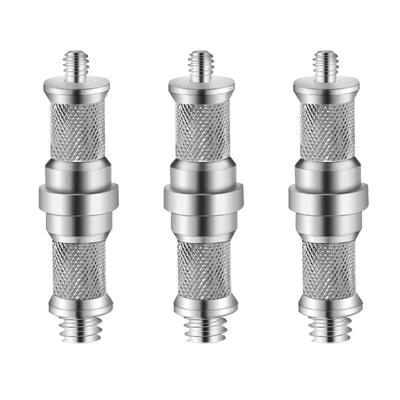 Wellmaking Set of Standard To Metal Female Converters Screw Adapters with Spigots and Studs Suitable for Use with Light Hot Shoe Ball Wireless Flash