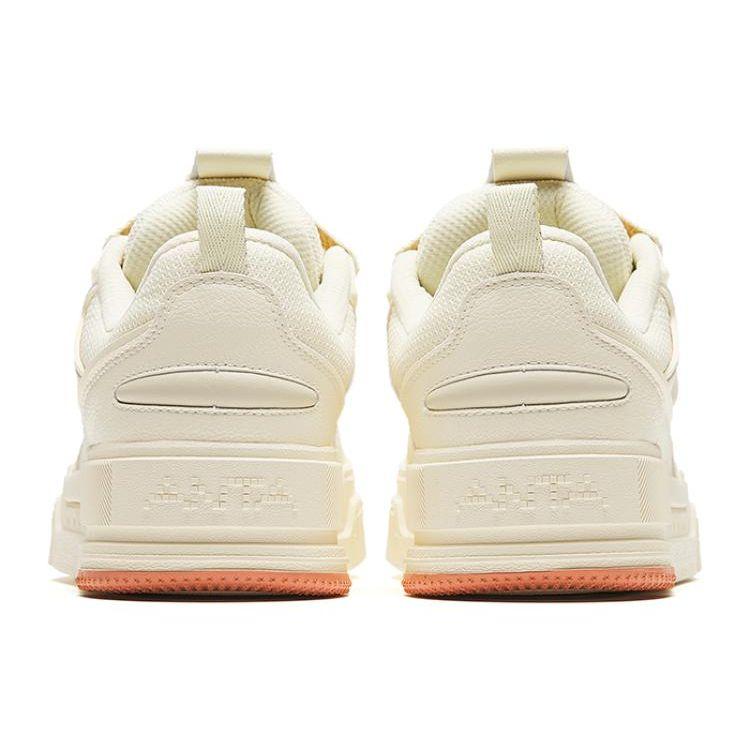 Anta Comfortable Non-Slip Durable Low-Top Skate Shoes Men Sneakers White 912348001-3