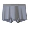 Large Size Men's Spring and Summer 10A Antibacterial No Mark Breathable Mid Waist Flat Angle Briefs