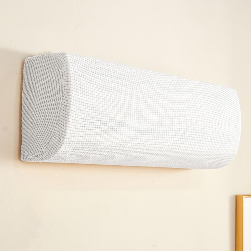 Wasbare Aan de Muur Gemonteerde Airconditionerhoes Volledige Dekking Stofbeschermer Mouw 85-95 cm wit