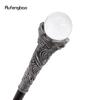 Dragon Claw Hold Glass Transparent Ball Cane Fashion Decorative Walking Stick Gentleman Elegant Cosplay Cane Crosier 94cm