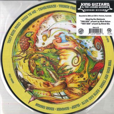 LP Plak KING GIZZARD & THE LIZARD WIZARD - Teenage Gizzard ORGM2210 Resmi Bootle 2022 ABD Rock