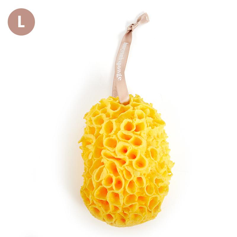 

Отшелушивающая пенная губка для удаления омертвевшей кожи, натуральная губка для ванны L