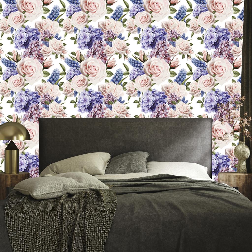 Beautiful Roses Wallpaper for Living Room and Bedroom 50x1000