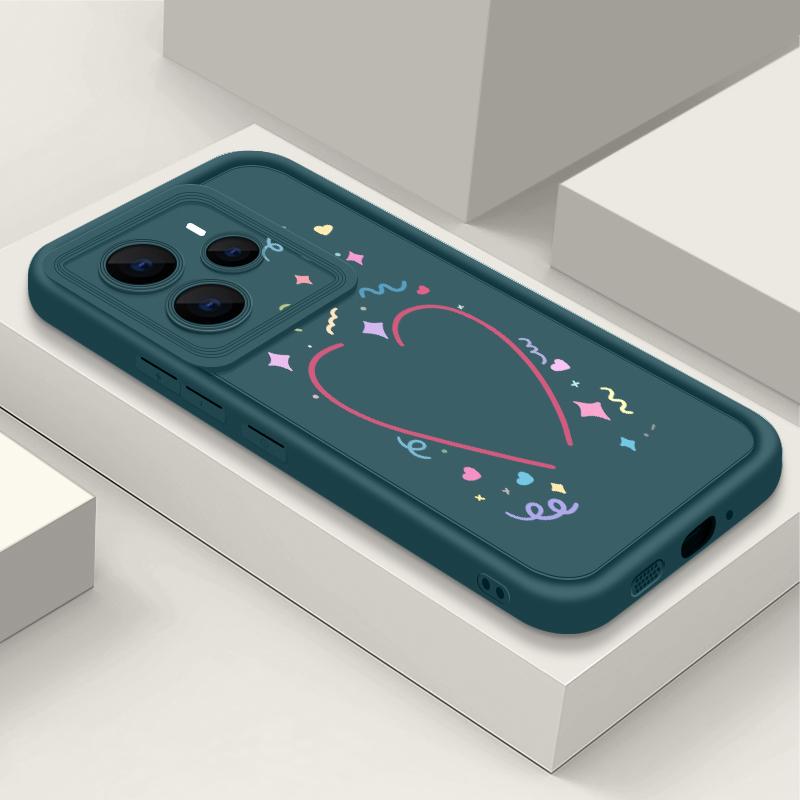 

Romantic Love Heart Patterned TPU Phone Case For Xiaomi 14T Pro 13T Pro Shockproof Soft Silicone Cover Fundas For Xiaomi 14T 13T Xiaomi 13T Pro