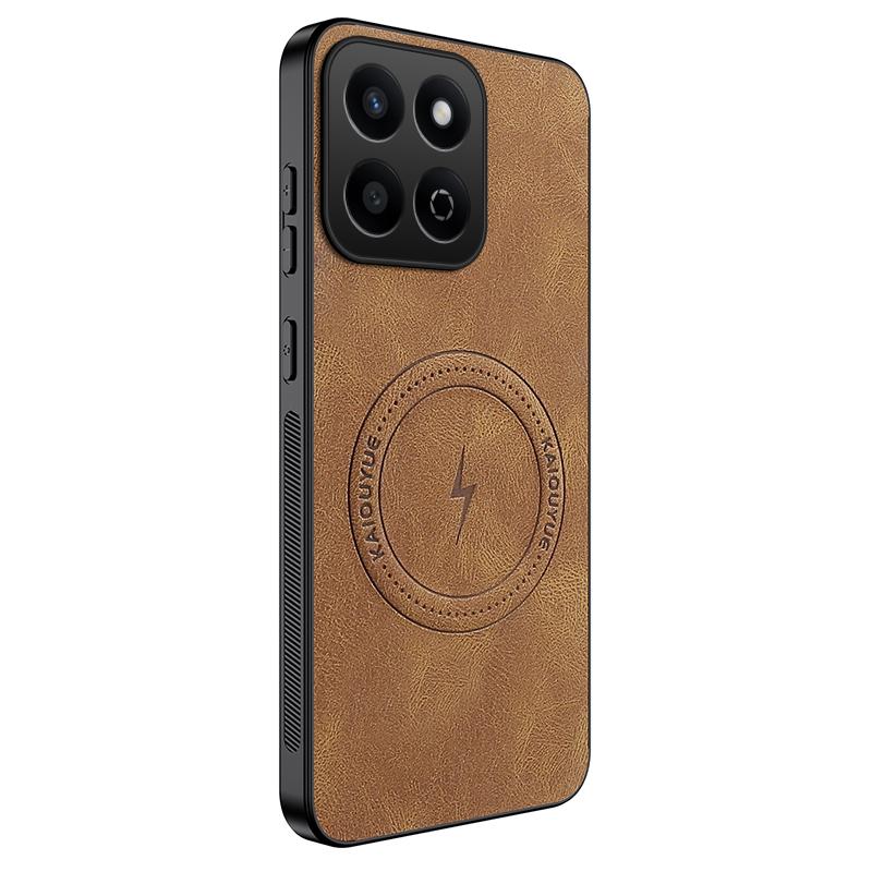 Luxury Matte Cortex Leather Phone Case For Honor X7C X8C X9C Shockproof Silicone Magnetic Protection Cover For Honor X9C Smart