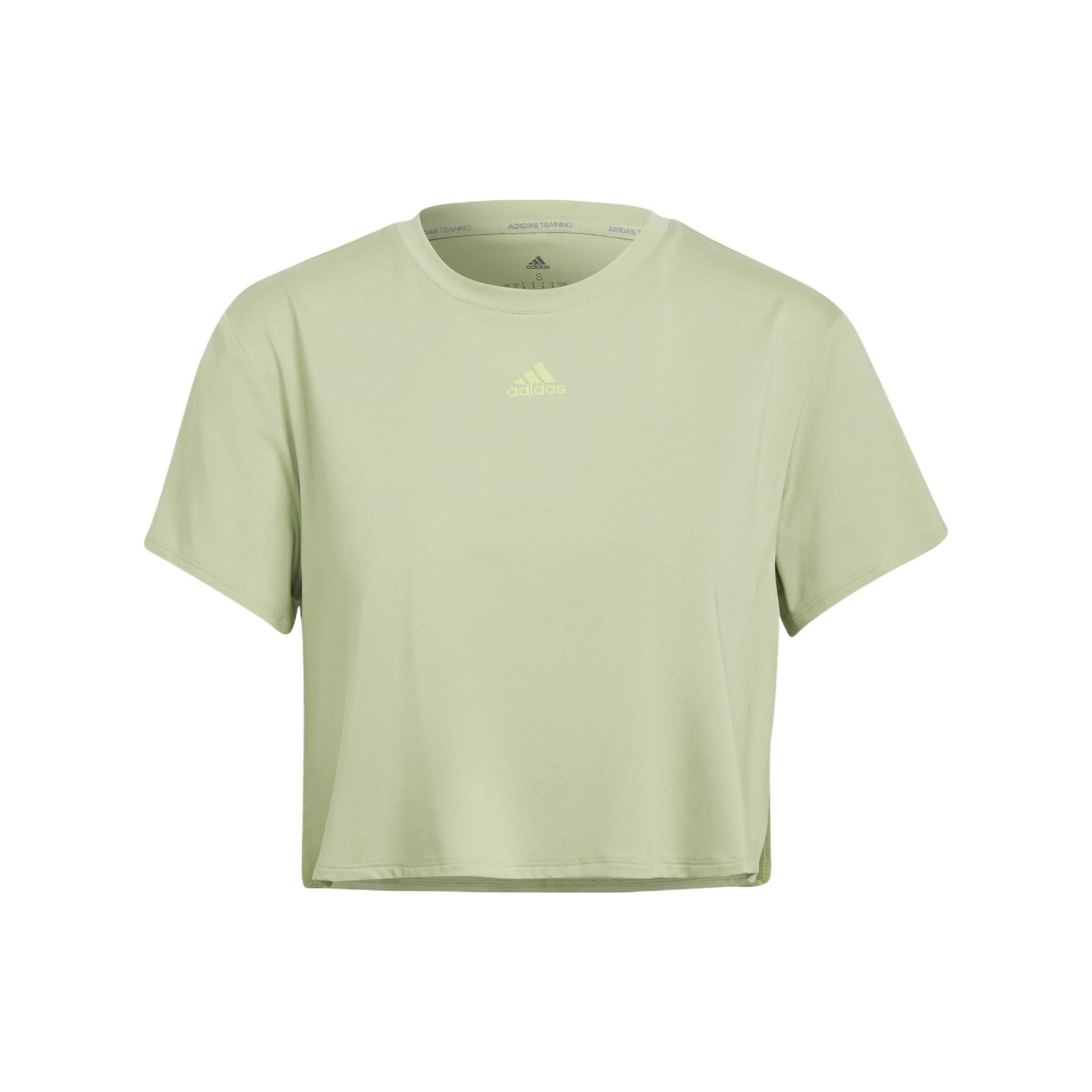 (WMNS) adidas Novelty Training T-Shirt Asia Sizing Olive Green Women s HC0396 M