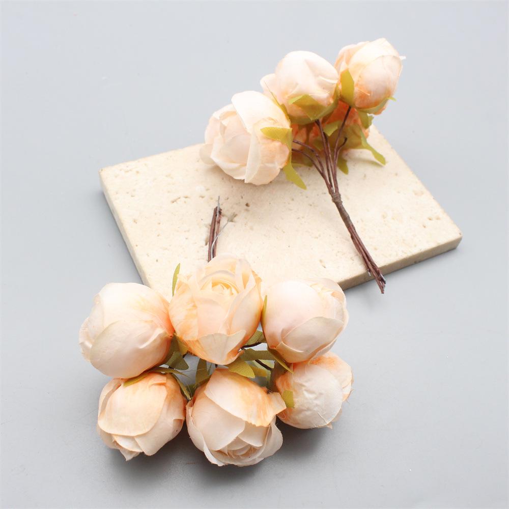 Seidenblütenknospen für Bastelarbeiten und Dekoration - Perfekt für Kränze, Kopfschmuck, Hochzeitsdekoration, Geschenke und mehr.