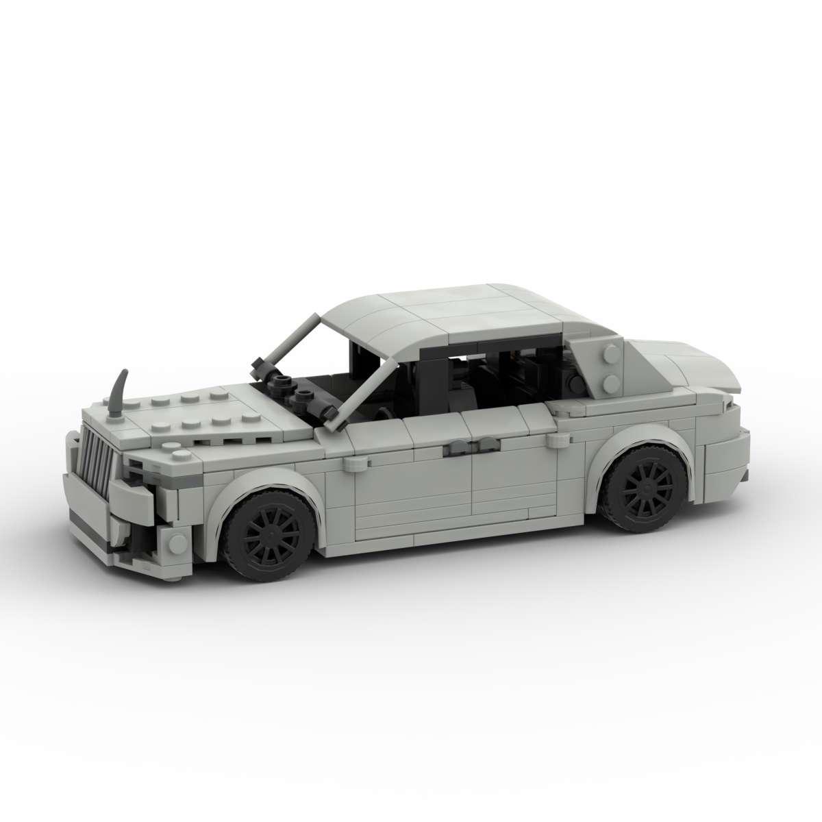 

Creative DIY Rolls-Royce Racing Car Building Blocks - Compatible with Lego, Small Educational Toy