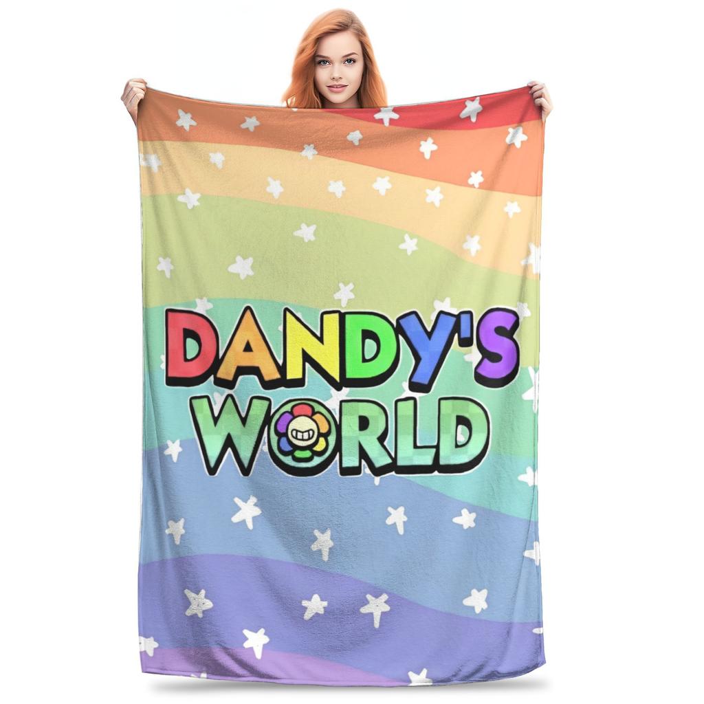 Dandys World Oblázek Fleeceové deky Novinkové přehozy na pohovku pro domácnost