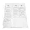 Microscope Slide Tray Foldable Cardboard Microscope 30 Slides Capacity Storage Plate for Laboratory