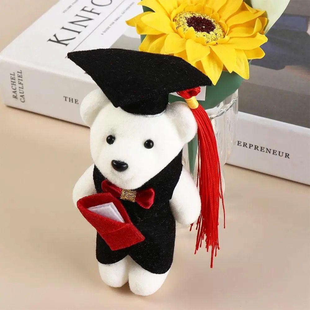 10 Stück/Set Feiern Party Abschluss Bär Puppe Bachelor Bär Plüschtier Schulabsolvent Geschenke