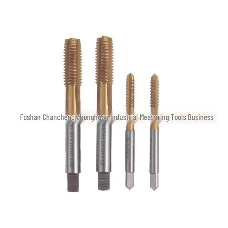 High Hardness Titanium-Coated Stainless Steel Machine Taps for Durable Performance