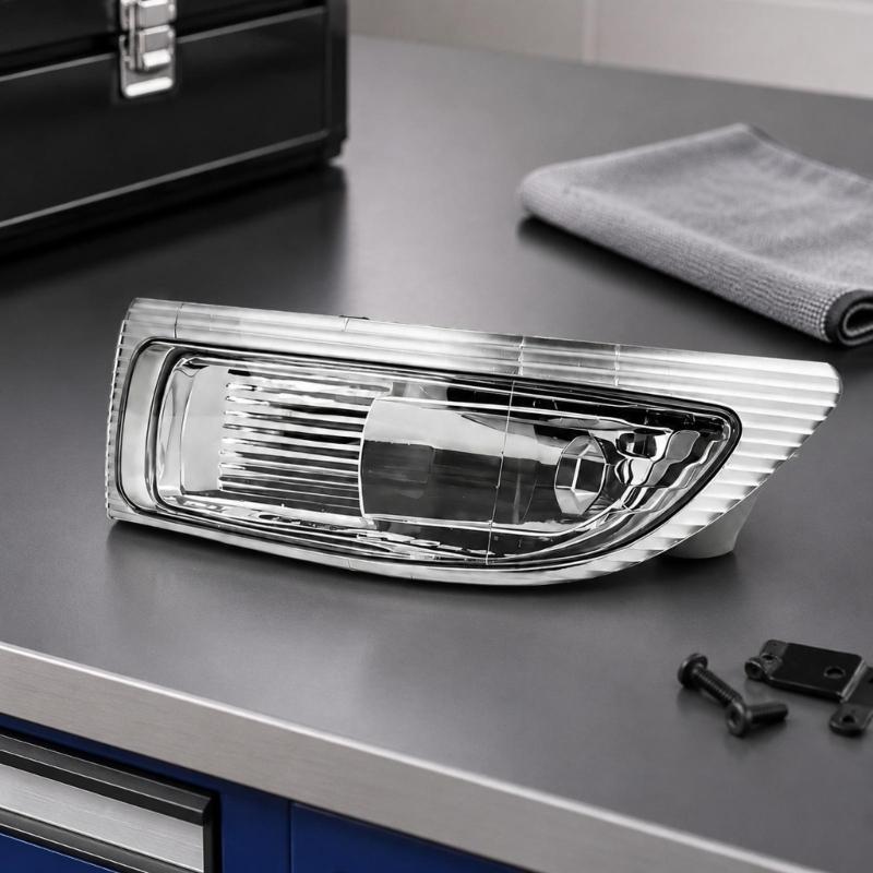 Low Visibility Front Bumper Fog Light Assembly 81210AE010 81220AE010 Repair, PC Lens Housing, One Unit Format