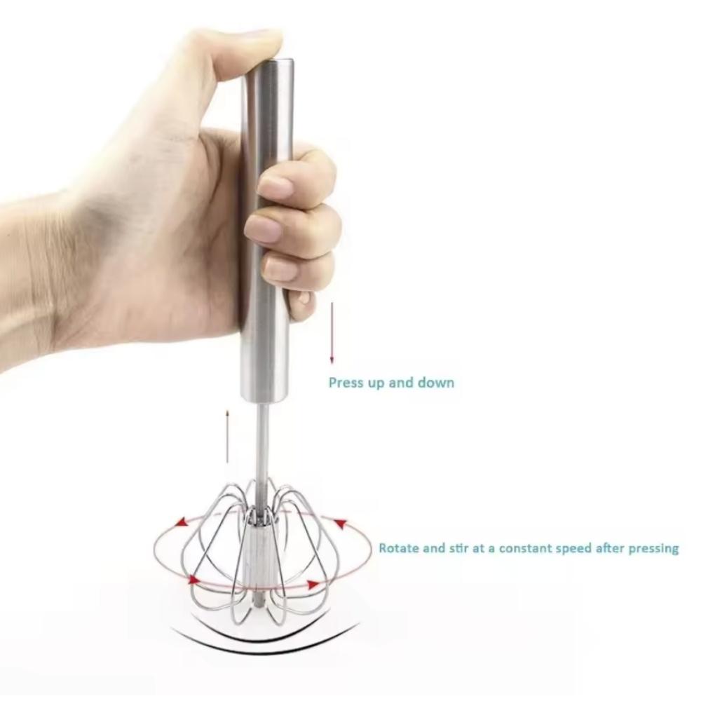 A Convenient Handheld Mixer—perfect for Whipping Cream, Beating Eggs, and More—the Ideal Choice for Baking and Cooking.