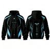 Unisex Hooded Pullover Sweatshirt Long Sleeve Loose Fit Casual Letter Print