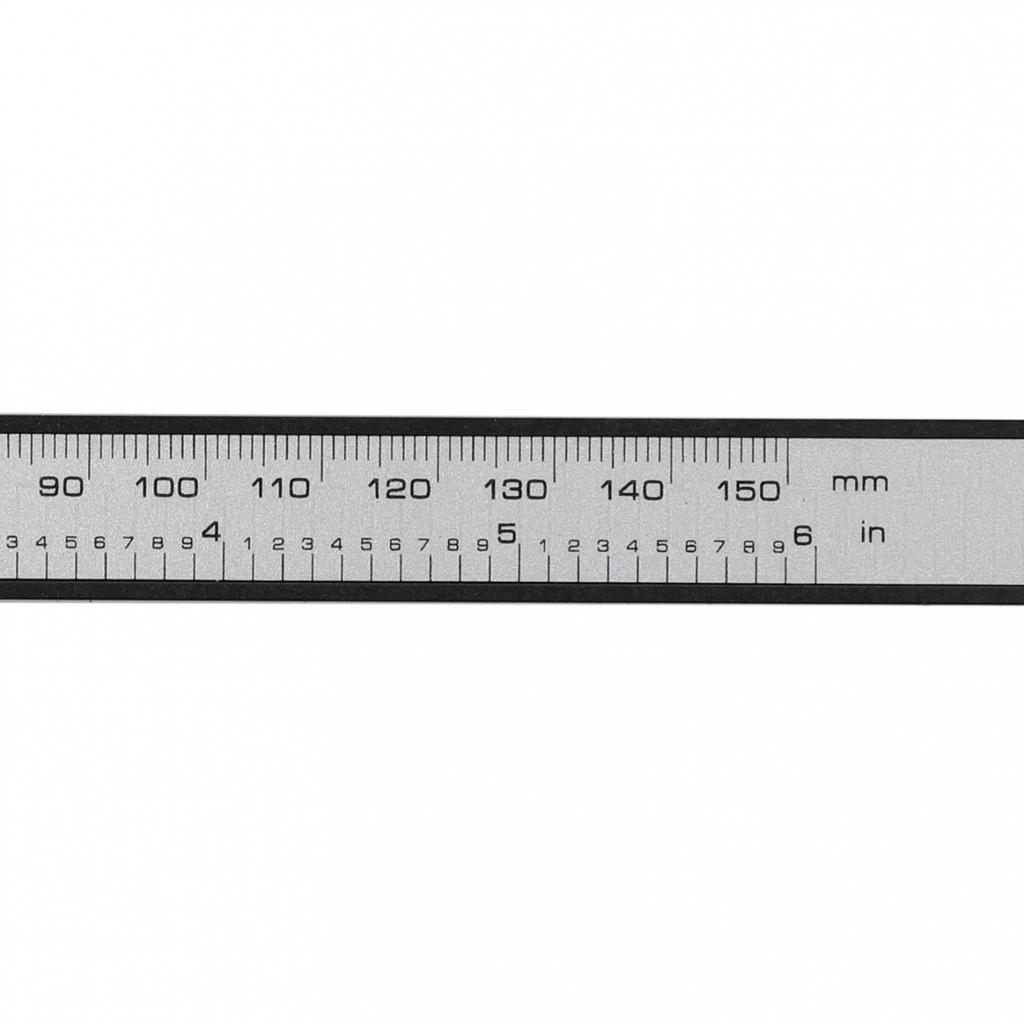 Electronic Digital Caliper Vernier Carbon Fiber Micrometer Ruler 150mm