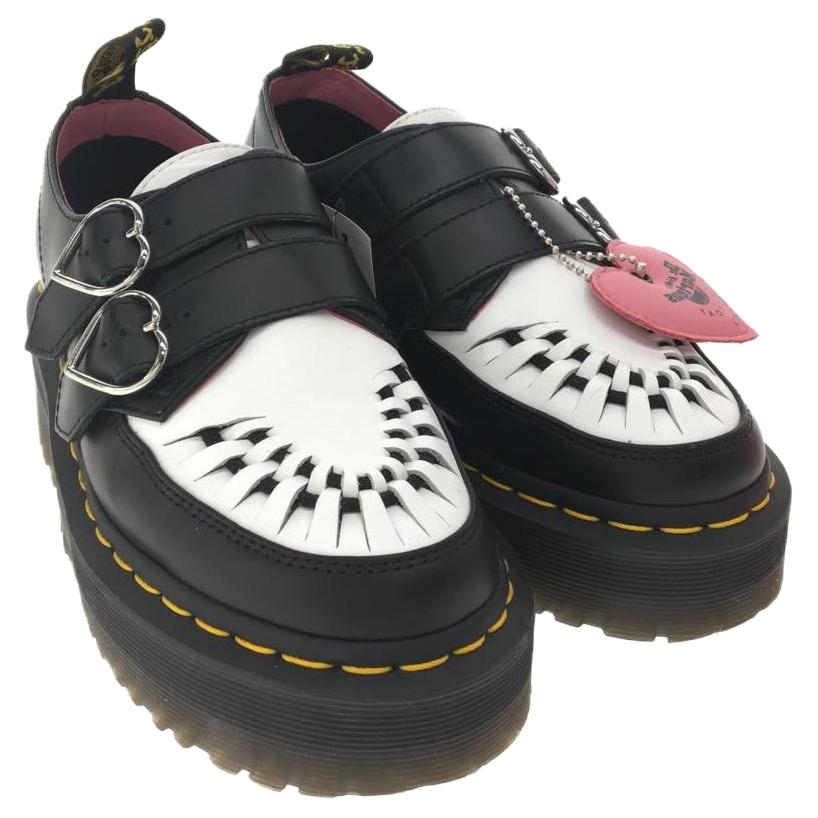 Lazy Oaf x Dr. Martens Schnalle Creeper Low Schwarz Weiß Herren Sneaker 25315009