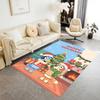 Happy Holiday Celebration Area Rug Perfect for Dining Room Dormitory Playrooms Balcony Antislip Carpet Decorate Offices Perfect Gift for Women/Men