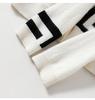 Women's French Coco Style Striped Cashmere Cardigan – Round Neck Autumn/Winter Loose Knitwear