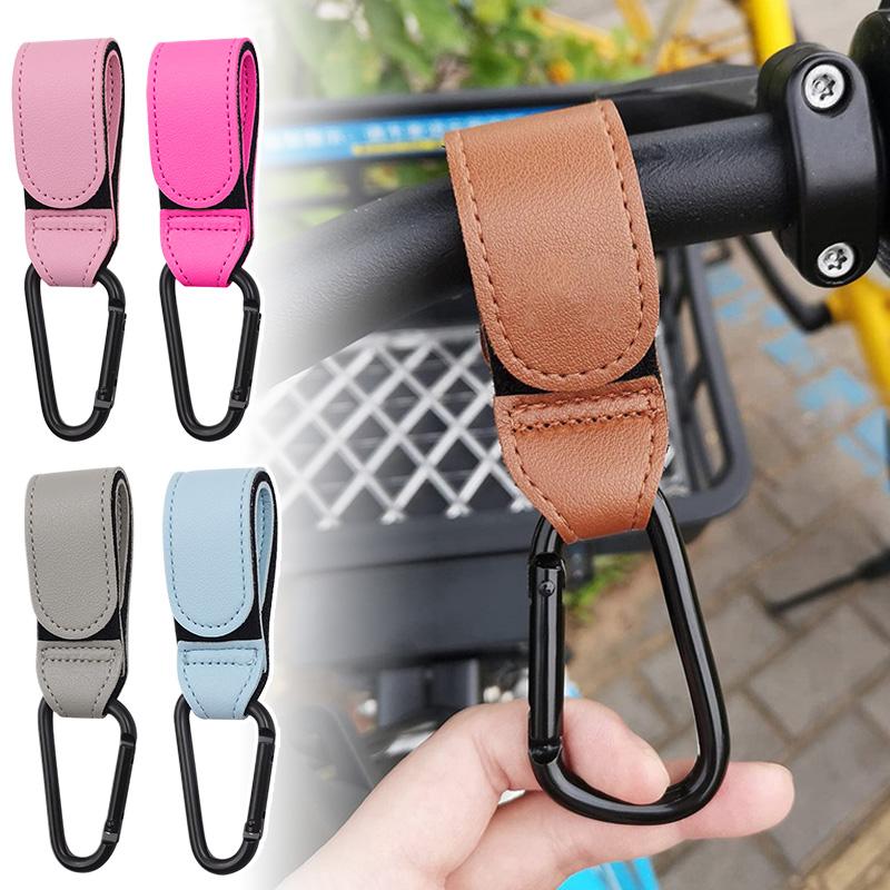 

1 шт. Аксессуары для колясок Крючок для подвешивания Кожаная металлическая полка Крючок для коляски Крючок для коляски на 360 градусов