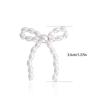 Temperament Dangle Earrings Pearl Bowknot Pendants Pendant Earrings Jewelry
