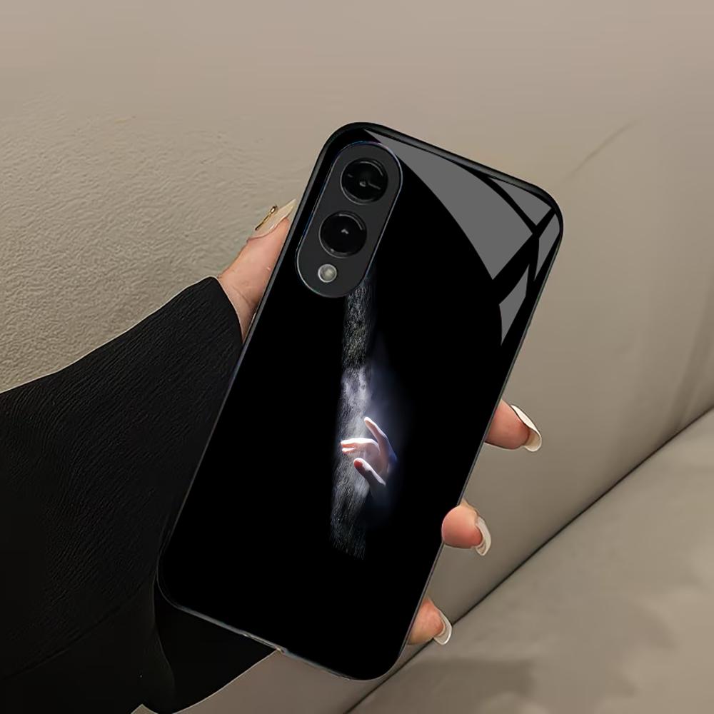 Lightning High-end PhoneCase Glass PhoneCase for Galaxy S26 S25 S24 S23 S22 S21 FE,Ultra,Plus Anti-drop and wear-resistant