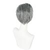 Elderly Men Styling Wig & Beard Set, Gray Hair For Performance