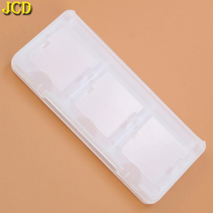 

JCD 6 in1 Game Card Case Box for NDS Lite NDSL NDSi XL LL for 3DS NEW 3DS LL XL Portable Cartridge Box чистий