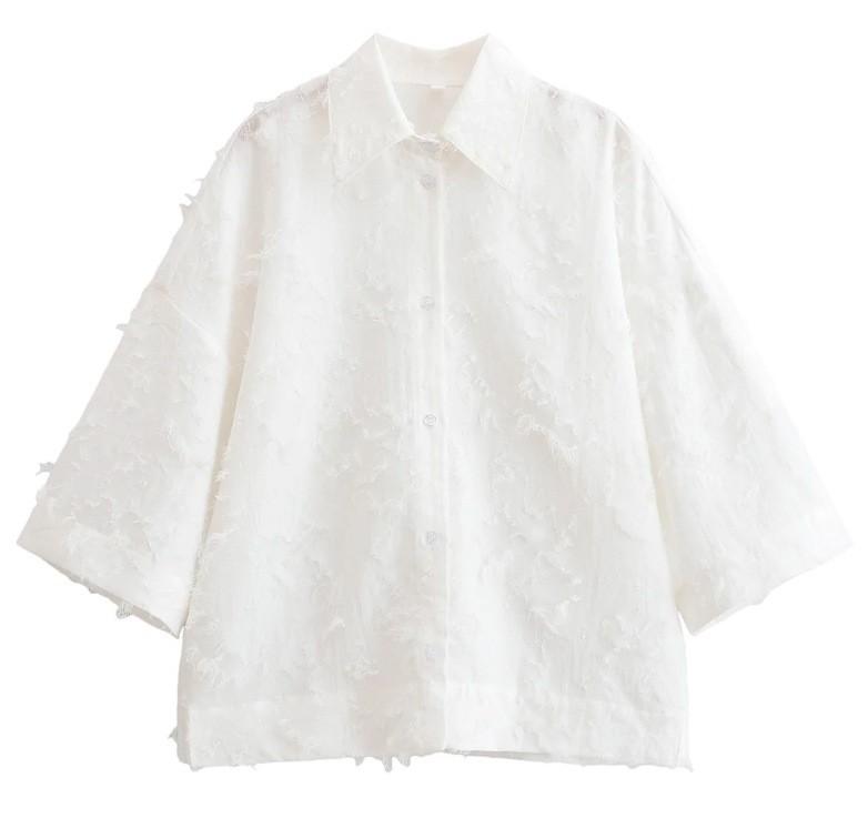 European Style Womens Shirt And Mini Skirt Set With Cotton And Polyester For Casual Streetwear