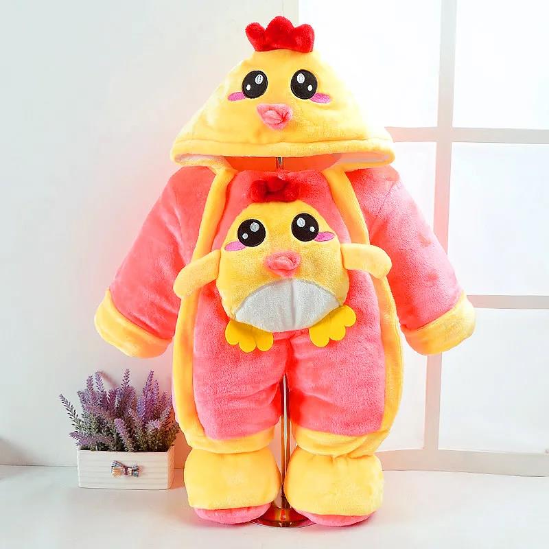 

Детская цельная зимняя верхняя одежда для мальчиков и девочек, плотные теплые комбинезоны, одежда для ползания новорожденных, цельная хлопковая одежда 66