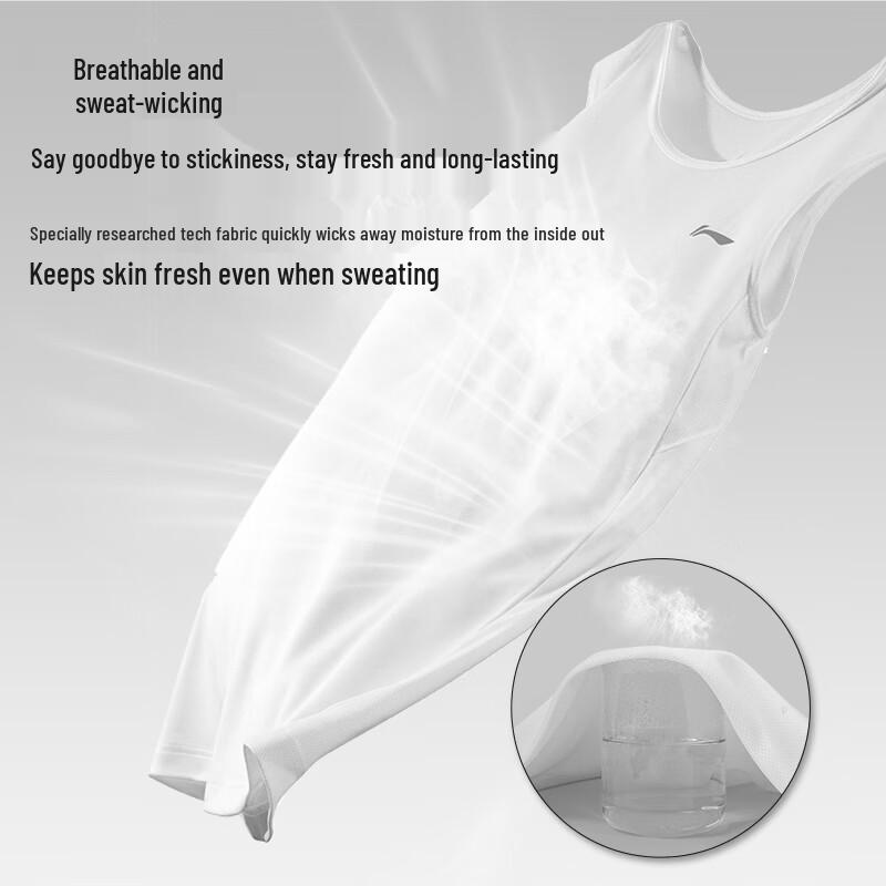 Li-Ning Unisex Quick-Dry Breathable Sleeveless Sports Vest