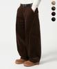 TRILLION Curved Fit Wide Corduroy Pants_4 Colors