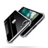 Shockproof Case - PHONILLICO - iPhone SE 2022 - Transparent Silicone - Ultra Slim - Reinforced Protection