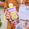 Summer Cartoon Straw Cup - Portable, Heat-Resistant, and High-Value for Students On-the-Go
