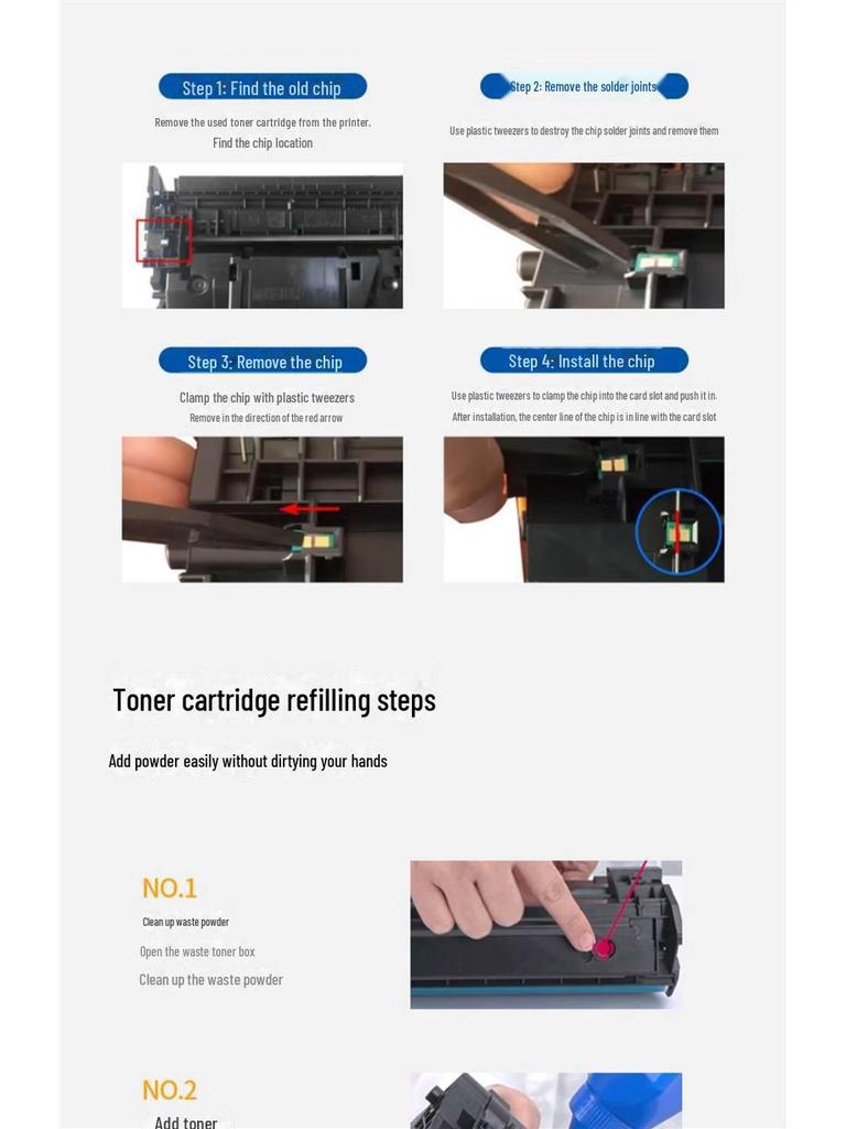 Wkład z tonerem Gezhige do HP: Kompatybilny z HP M329dw, M405dn, M329dn, M407dn - CF277A HP77A