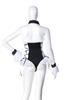Clearstone SecretLily Cosplay Halloween Frill Leotard for Women - Black