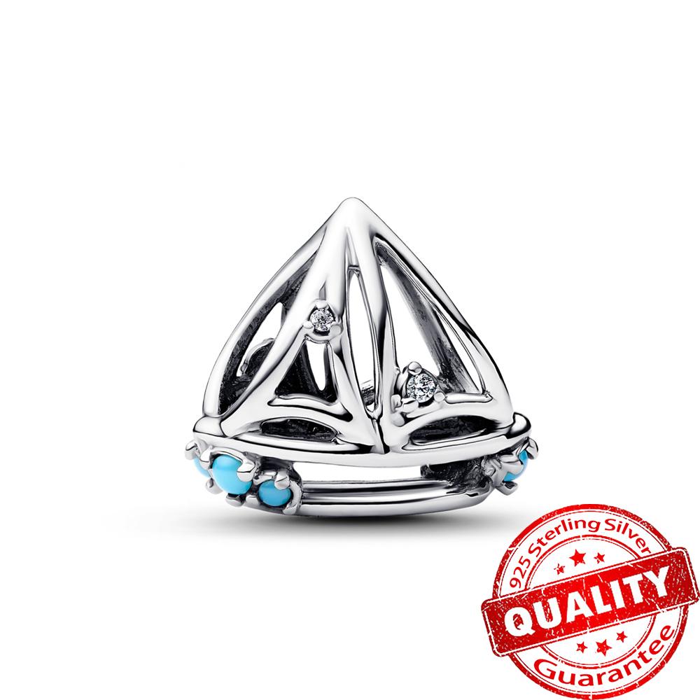 Summer Ocean Series Copper Crab,Dolphin & Seahorse Dangle Charm Fits Bracelet Diy Women Girl Necklace Pendant Gift