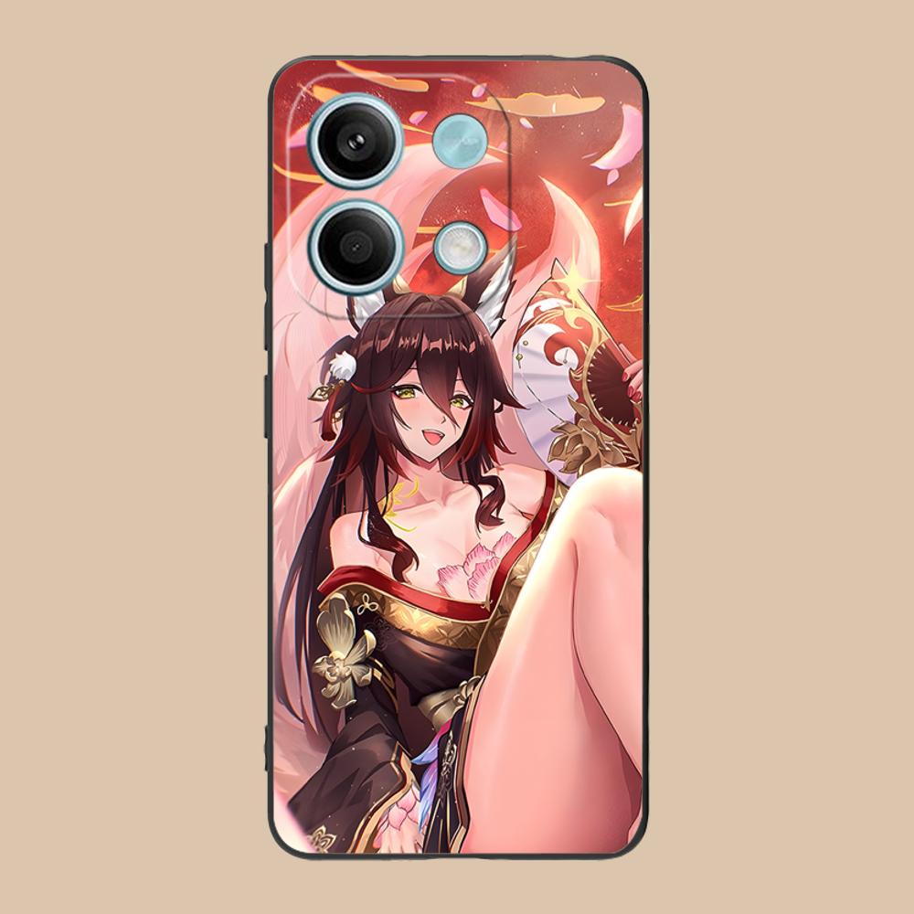 HSR Fugue Matte TPU Mobile Phone Case for Xiaomi 15 14 13 12 Mi 11 T Ultra Lite Pro S X 5G Colorful Printing Cover