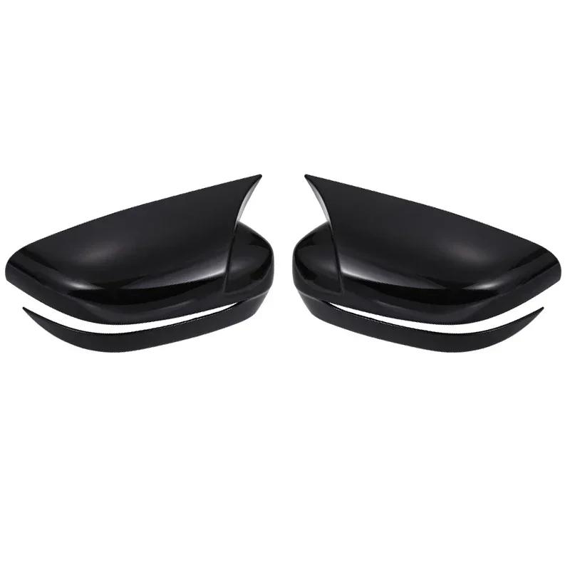 1 Pair for BMW 3 Series 5 Series G20 G30 17-21 Rear View Side Mirror Cover Case Trim ABS Style Car Rearview Mirror Cover