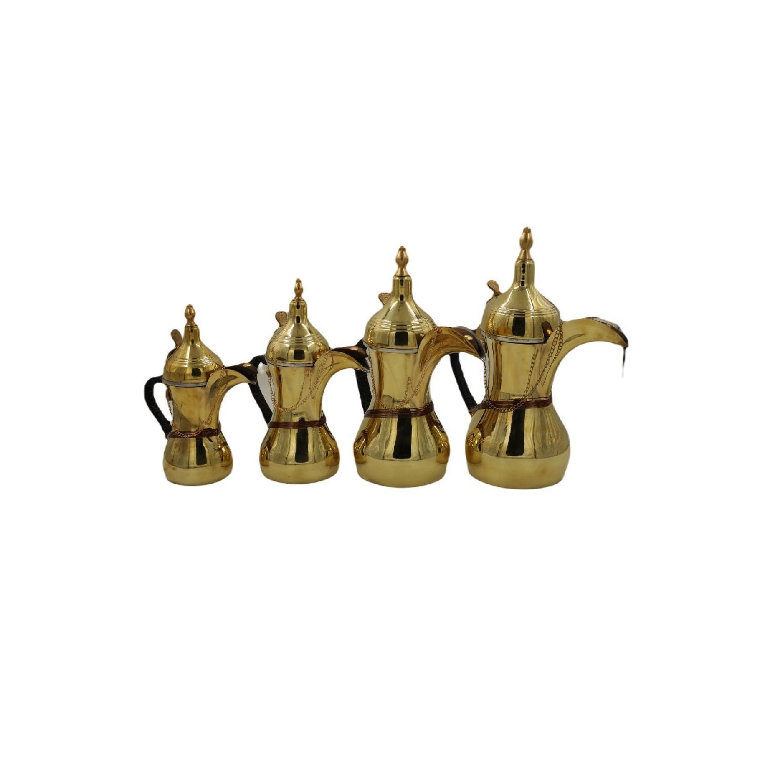 

Yellow Copper Set Of 4 Mrra Coffee Pots жовтий