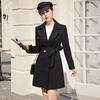 Women's Elegant Thick Wool Trench Coat