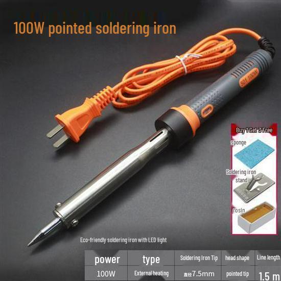 Electric Soldering Iron Set with Free Shipping - Constant Temperature Solder Pen, Solder Gun, Hot Stamping and Cloth/Flower Repair