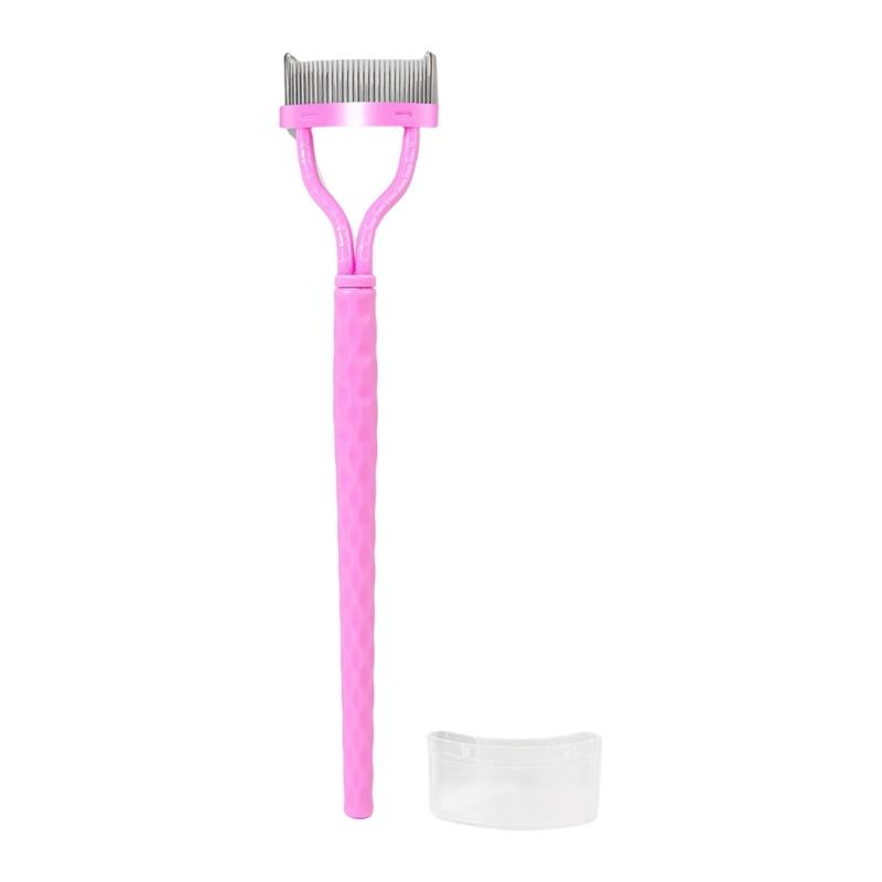 Eyelash Separator Eyelash Comb Mascara Brush Eyelash Brush Separator Mascara Comb Arc Designed Mascara Applicator фиолетовый
