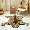 Plush Velvet Tufted Cartoon Tiger Rug Living Room Sofa Coffee Table Bedroom Bedside Bath Mat