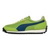 Puma Fast Rider Fabric Mesh Suede Sneakers Unisex Sneakers Blue Green 371082-06